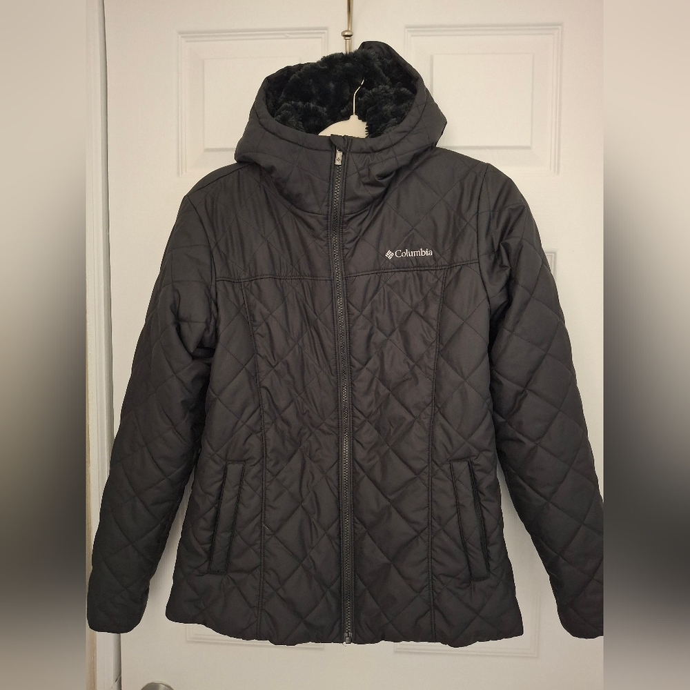 Columbia Black Quilted Jacket